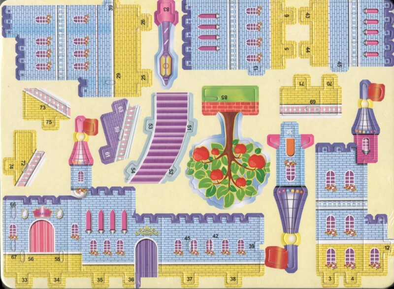 48100-16 3D puzzle BIG-MODRÝ ZÁMEK